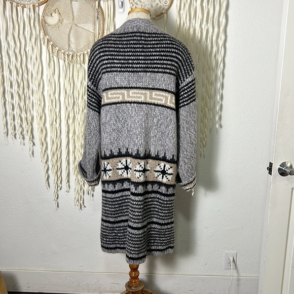 Rinascimento Maliparmi Mohair Blend Long Line Cardigan Size M - Picture 4 of 13